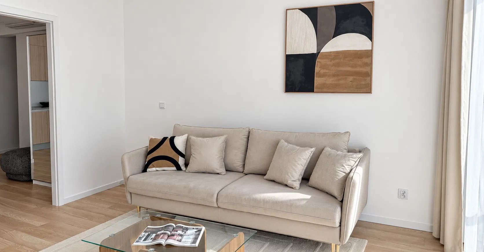 Moderne 1-Zimmer-Wohnung mit 47 m² und Stellplatz – photo 5